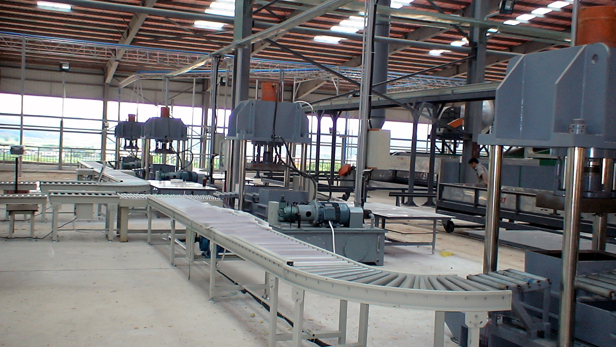 包裝輸送生產(chǎn)線